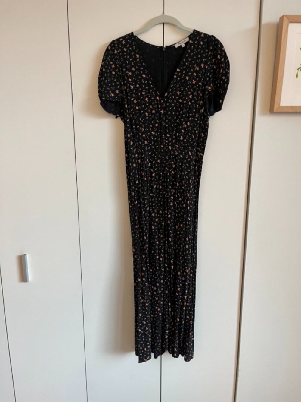 Madewell floral midi casual dress size 6